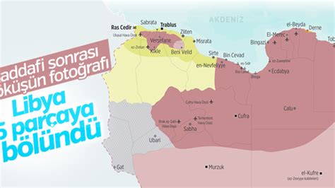 L­i­b­y­a­­n­ı­n­ ­d­e­ğ­i­ş­e­n­ ­h­a­r­i­t­a­s­ı­